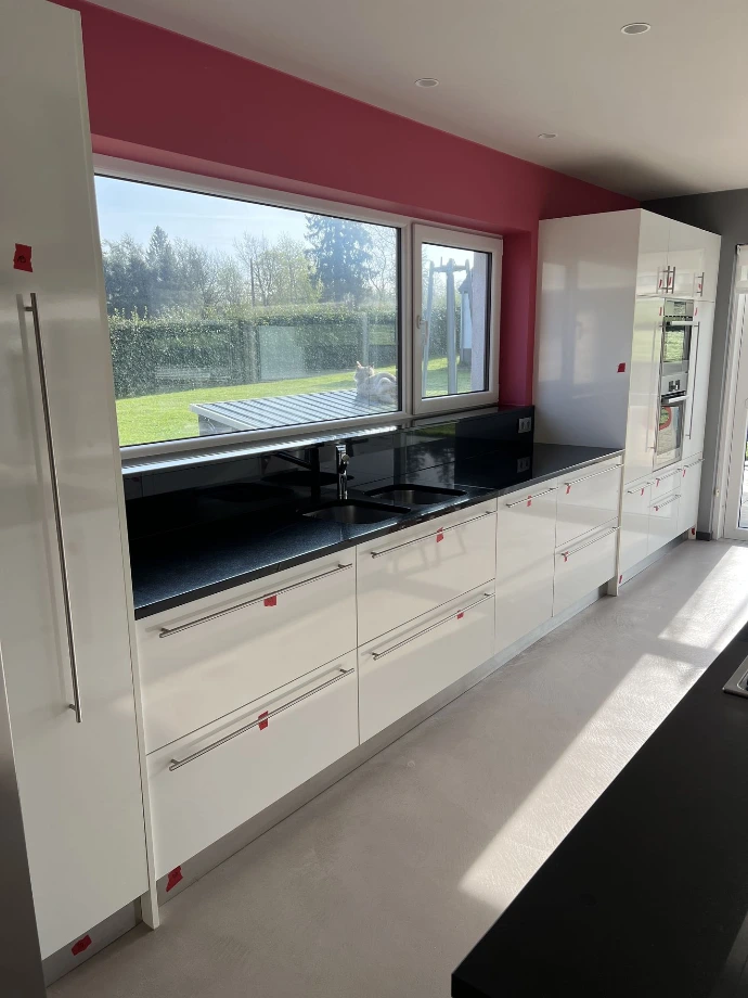 Rénovation de cuisine à Spa Transformation de meuble par covering mobilier